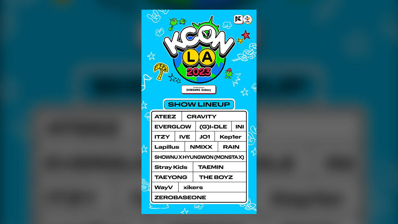 KCON LA 2023 Announces Full Artist Line-up for Expanded 3-Day SHOW